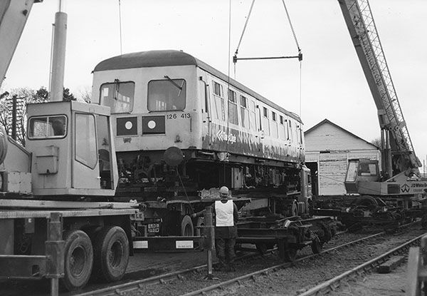 51043 being loaded for road move to Brechin